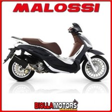 3219103 MARMITTA MALOSSI RX BLACK PIAGGIO BEVERLY HPE 300 ie 4T LC euro 5 2021->