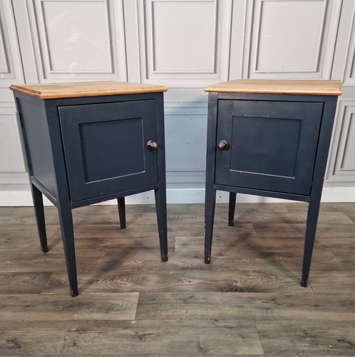 Coppia comodini vintage - coppia,