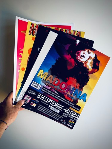 Madonna posters set la - madonna,