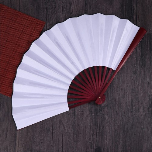 Fan main pliant blanc - main, se