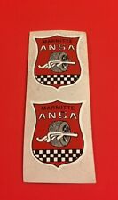 ANSA marmitte   etichetta  stickers/adesivi