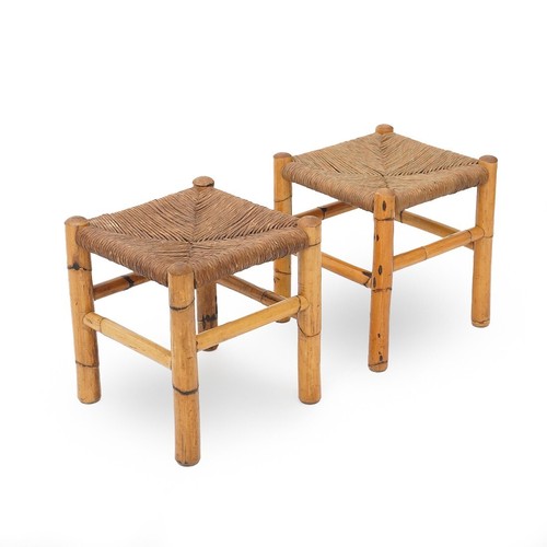 Coppia sgabelli giunco e - coppia, di