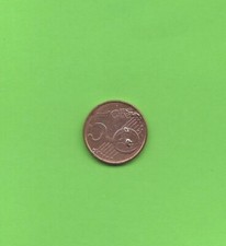 MONETA DA 5 CENTESIMI ANNO 2002, COLOSSEO, MOLTO RARA con difetto di conio