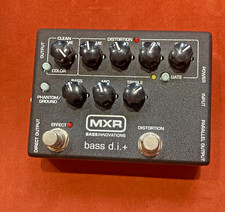 MXR M80 Bass D.I.+ Direct Box/Distortion/Preamp for Bass Guitar as new/no box