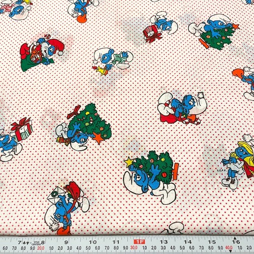 Puffi natale 1982 - puffi, vintage