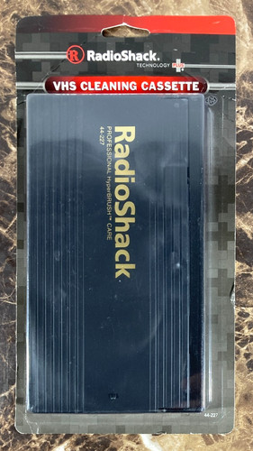 Radio shack hyperbrush vhs - radio,