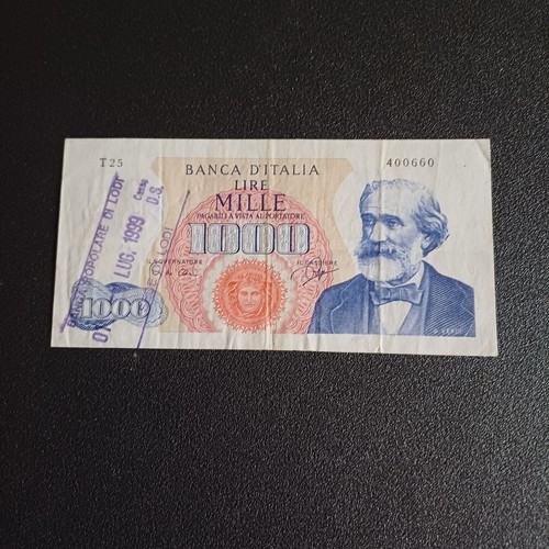 Banconota repubblica italiana - banconota,
