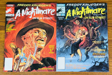 FREDDY KRUEGER'S A NIGHTMARE ON ELM STREET #1 & 2 SET COMPLETO Marvel 1989