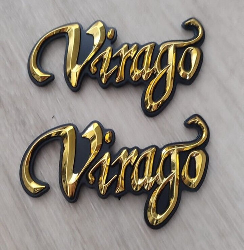 Yamaha virago emblema oro - yamaha,