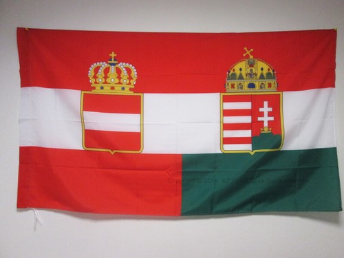 Bandiera austria ungheria - bandiera, austria-ungheria