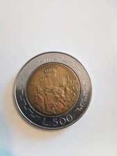 Moneta 500 Lire San Marino 1988