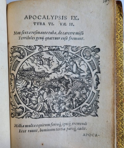 1571 picture bible - 1571, antique