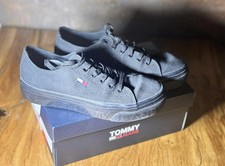 Tommy jeans sneaker donna/nero