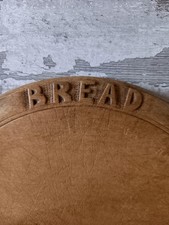 Vintage English Carved Bread