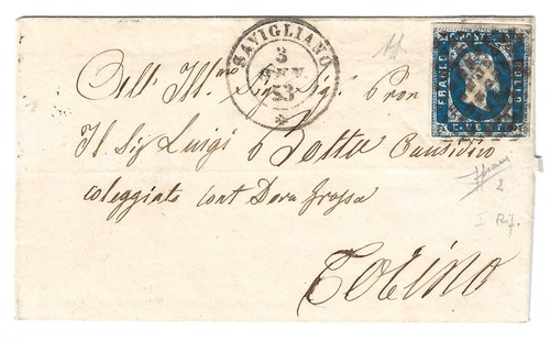 1851 sardegna piego di - sardegna,