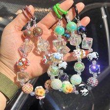 Perline dipinte dolci catena