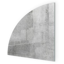 Base in vetro stufa protezione