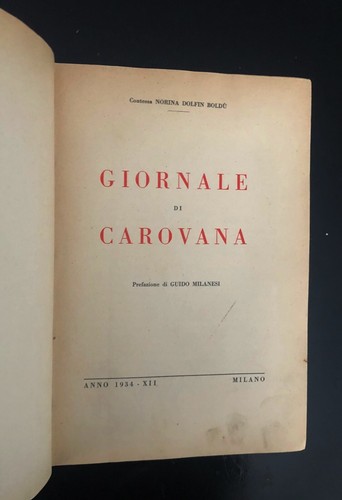 Giornale carovana dolfin - giornale, di