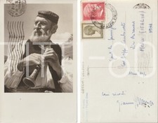 DELPHES - PAYSAN GREC - DELFI - COSTUME GRECO (GRECIA) 1956