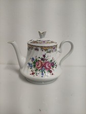 GRAZIOSA TEIERA CAFFETIERA IN PORCELLANA LIMOGES VISAVI EPOCA ANNI 70 XX SEC.