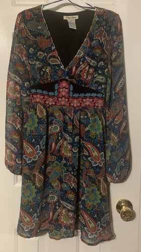 Mini abito paisley - mini, pomodoro