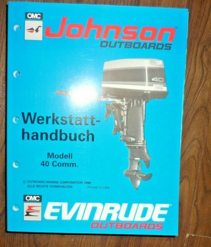 Johnson evinrude manuale - johnson,