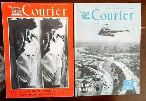 Vintage the unesco courier - unesco,