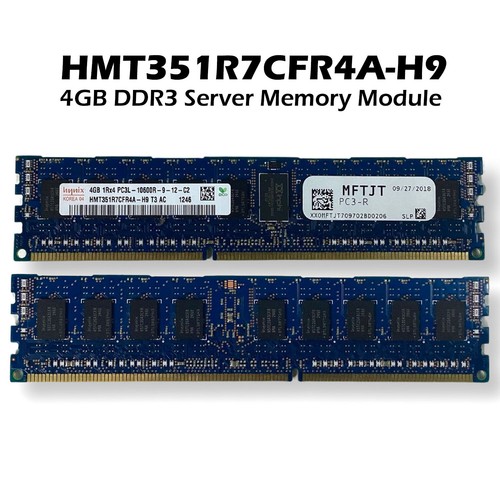 Hynix pc3l 10600r ddr3 - 4, gb