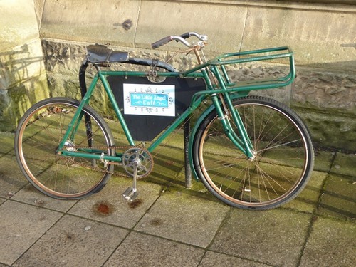 Photo 6x4 advertising - photo, bike