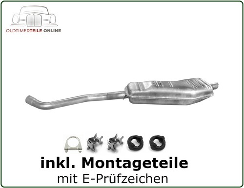 Silenziatore bmw 5er e34 - 5er,