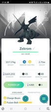 Pokémon Zekrom (speciale BG) GO