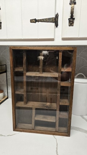 Vetrina parete vintage in - vintage,