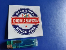 ADESIVO STICKERS ULTRAS GENOA