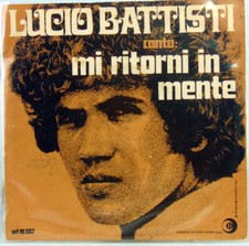 DISCO VINILE 45 GIRI LUCIO