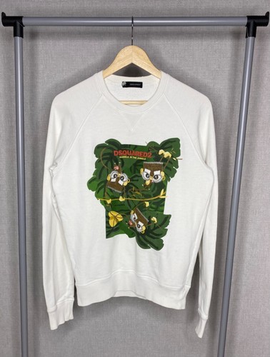 Felpa dsquared2 stampa scimmia - dsquared2,