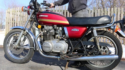 Kawasaki 400 serie manuale - kz,