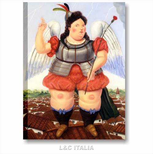 Botero arcangelo quadro 50x70 - arcangelo,