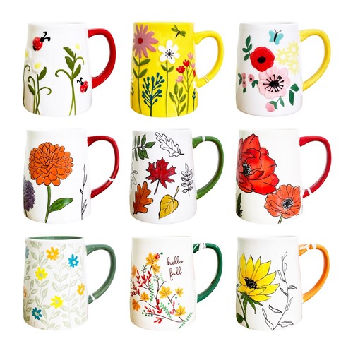 Tazza caffè stagionale foglia