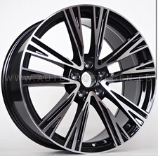 Nuovi cerchi in lega Audi A3 A4 S Line Style 18 pollici 8j 5x112 ET42 neri 4x