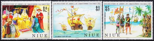 Niue 500th ann discovery - niue,