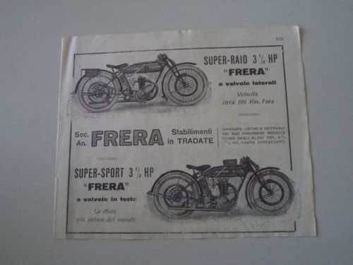 Advertising pubblicità 1923 - advertising,