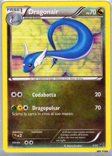 Dragonair holo foil in - dragonair,