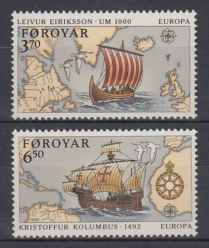 Isole faroe 1992 mi - **, mi.231/32