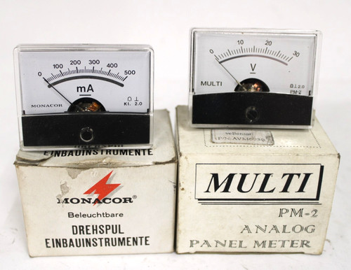 Panel meters set of - pm-2, 2