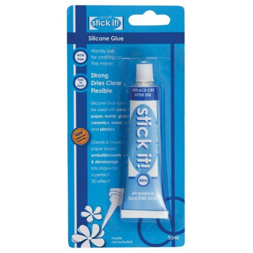 Colla silicone tubo 30ml - colla, in