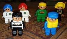 Lotto 6 figurine Lego Duplo ~