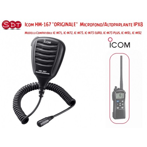 Icom 167 - icom, hm-167