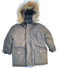 WOOLRICH Parka invernale bambino piumino d'anatra vera pelliccia XS 4/5