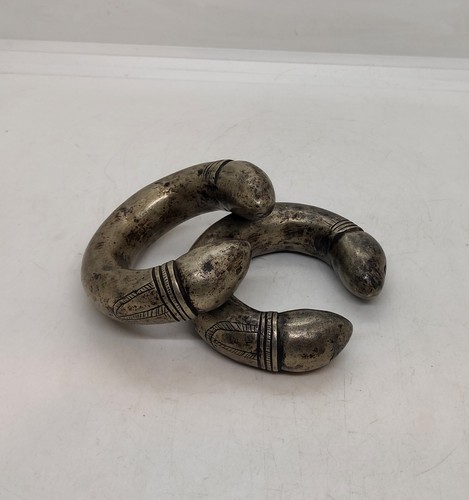Etnico argento lega bracciale - argento,