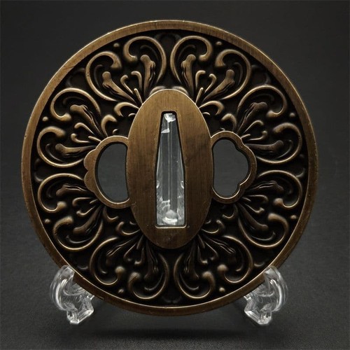 Spada giapponese tsuba lega - tsuba,
